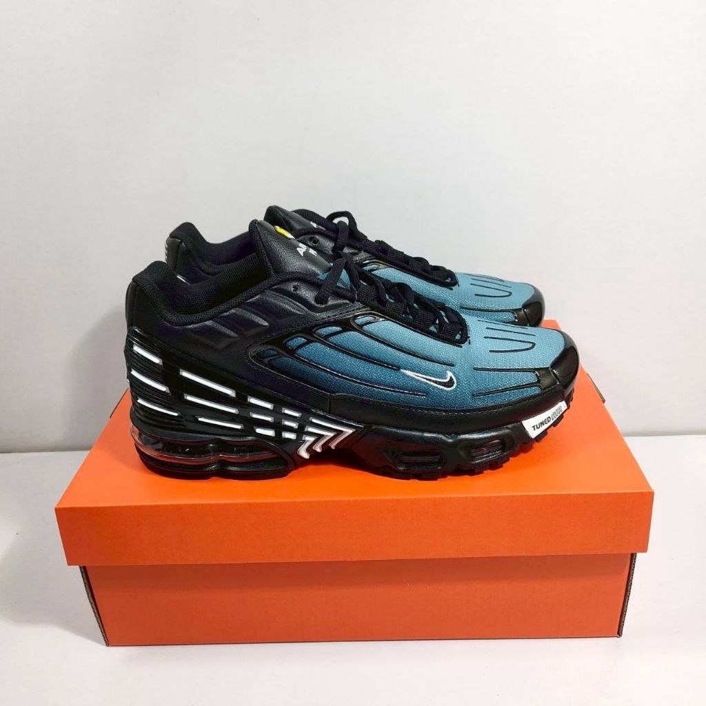 Sepatu Nike Airmax plus 3 black tosca Quality Premium