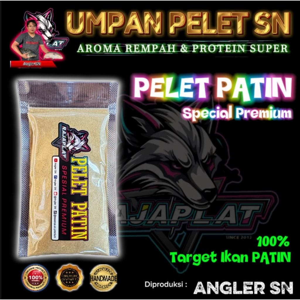 Grosir pelet patin SN, pelet ikan patin spesial premium amis super, pelet patin amis super, pelet ik