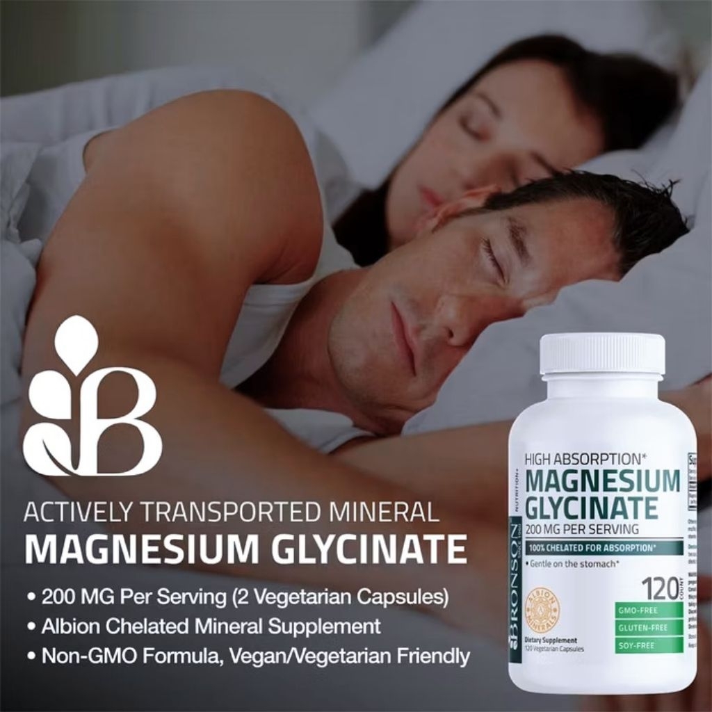 Magnesium glycinate bronson 200mg