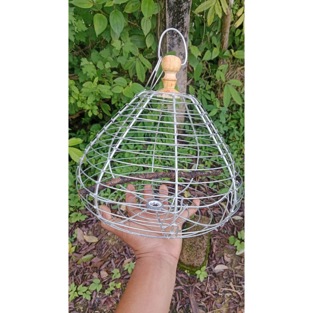 Sangkar Serindit Bulat Besi