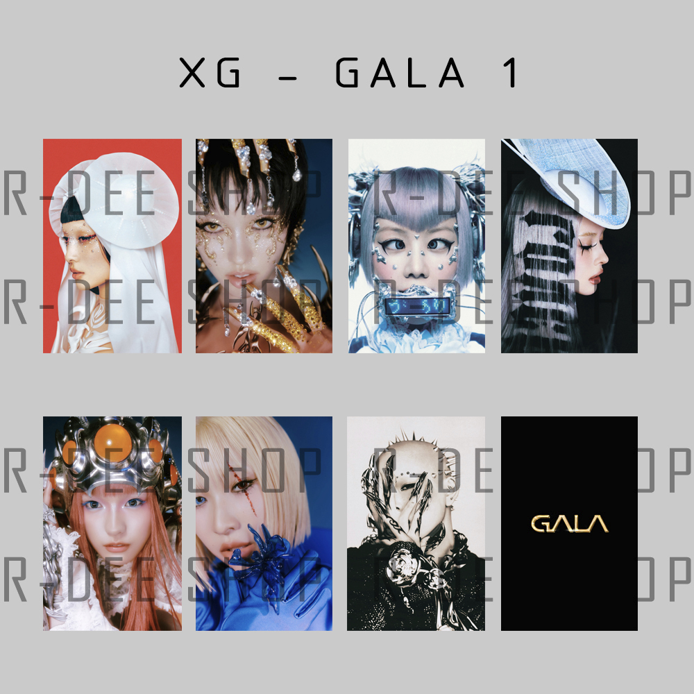 XG Unofficial Fanmade Photocard GALA - The Core (Set)