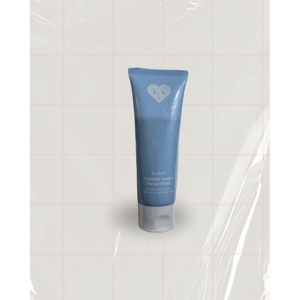 Harlette OatMilk Cleansing Gentle Facial Wash 100ml Pembersih Wajah