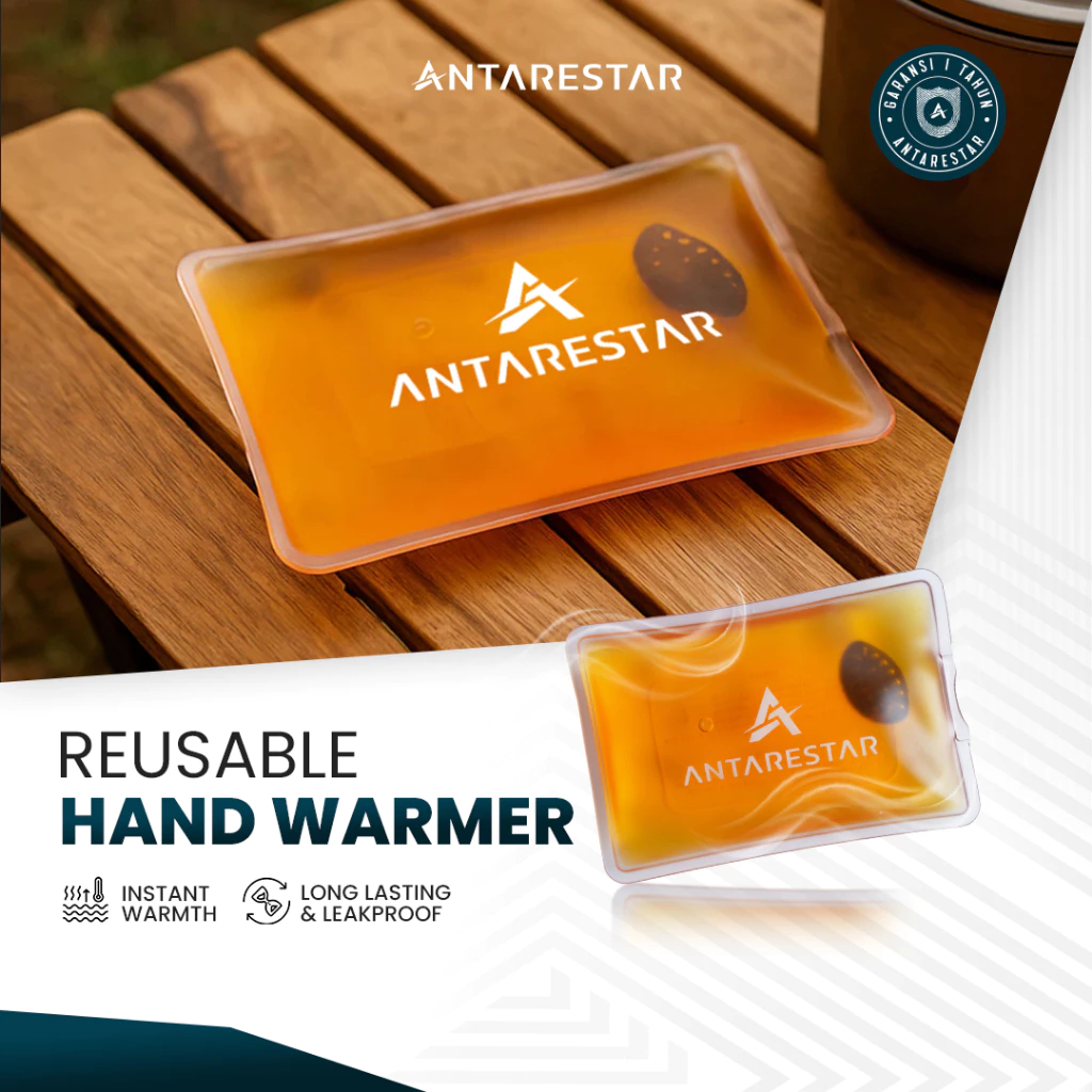 Hand Warmer Reusable Portable Antarestar Praktis Penghangat Suhu Tubuh Penghangat Tangan