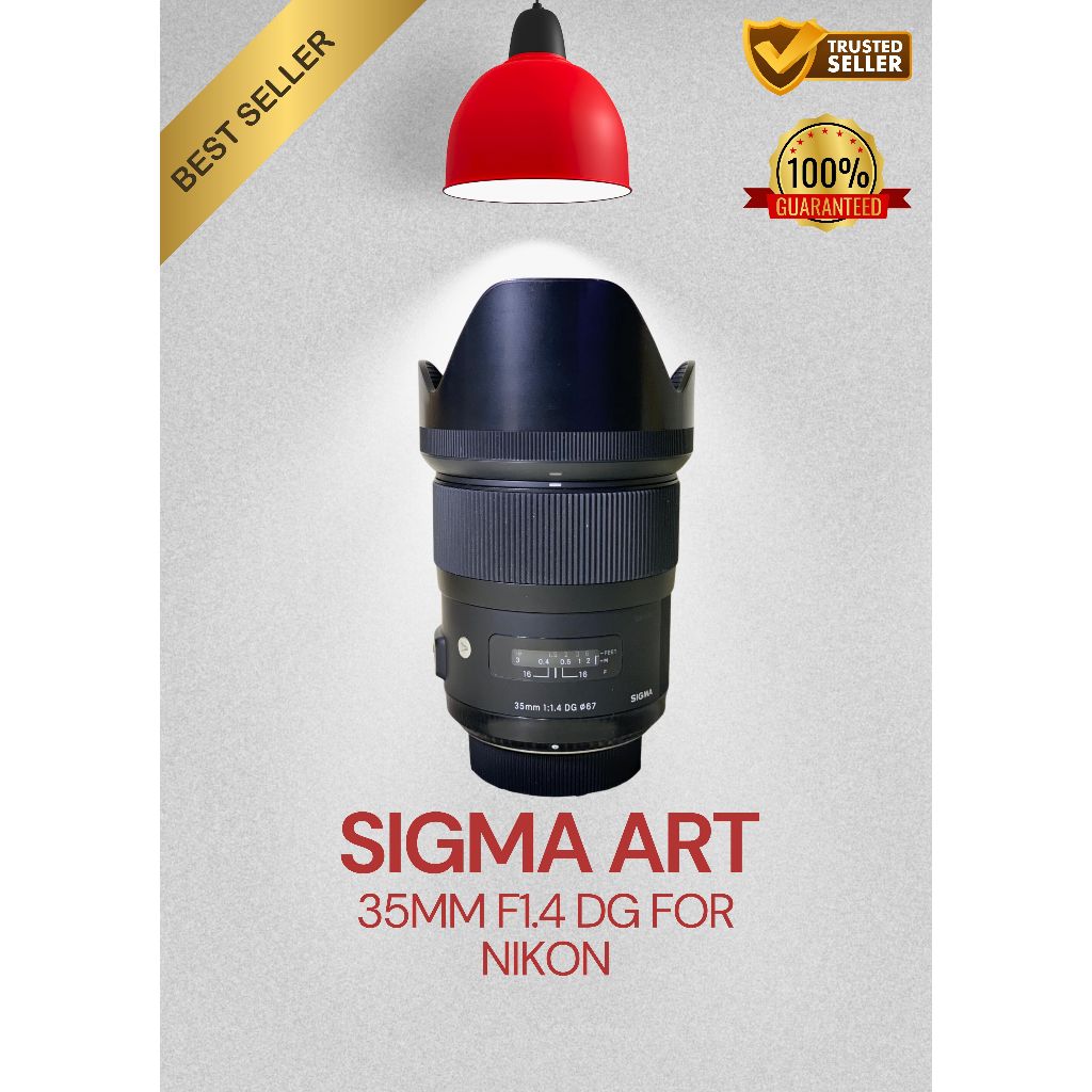 SIGMA ART 35MM F14 FOR NIKON