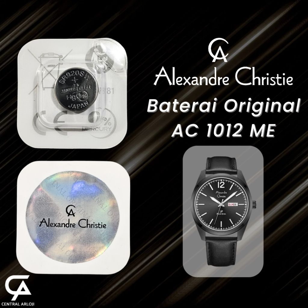 Baterai Original Alexandre Christie AC 1012 ME High Performance