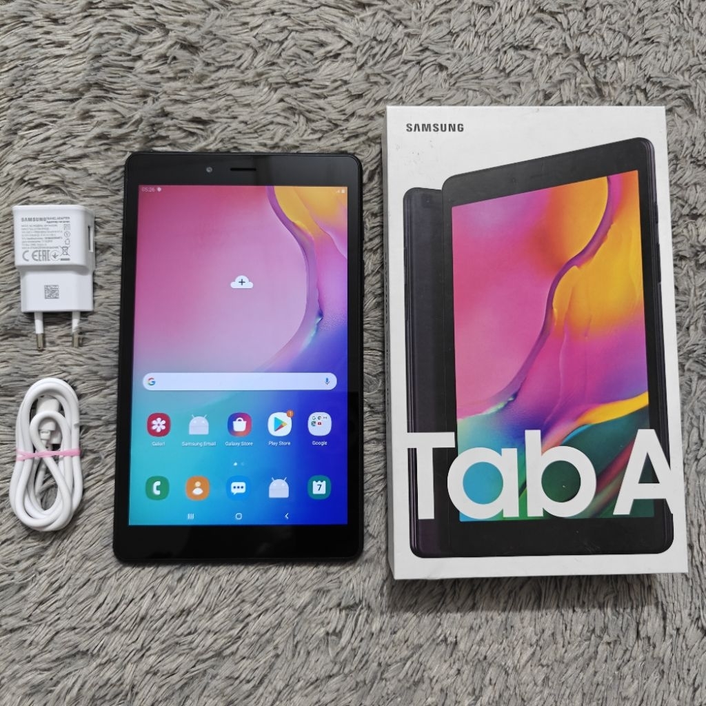 Samsung Galaxy Tab A8 2019 Ram 2/32 SM-T295 Second Mulus Lengkap Siap Pakai