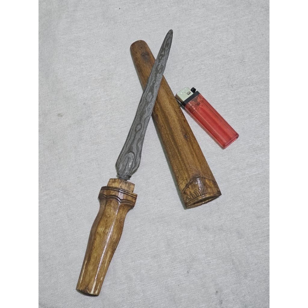 T0mbak Biring Lanang Pamor Batu Lapak | Isoteris Aktif