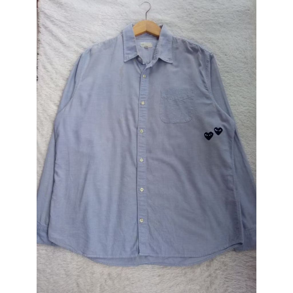 Kemeja GAP Soft Sky Blue