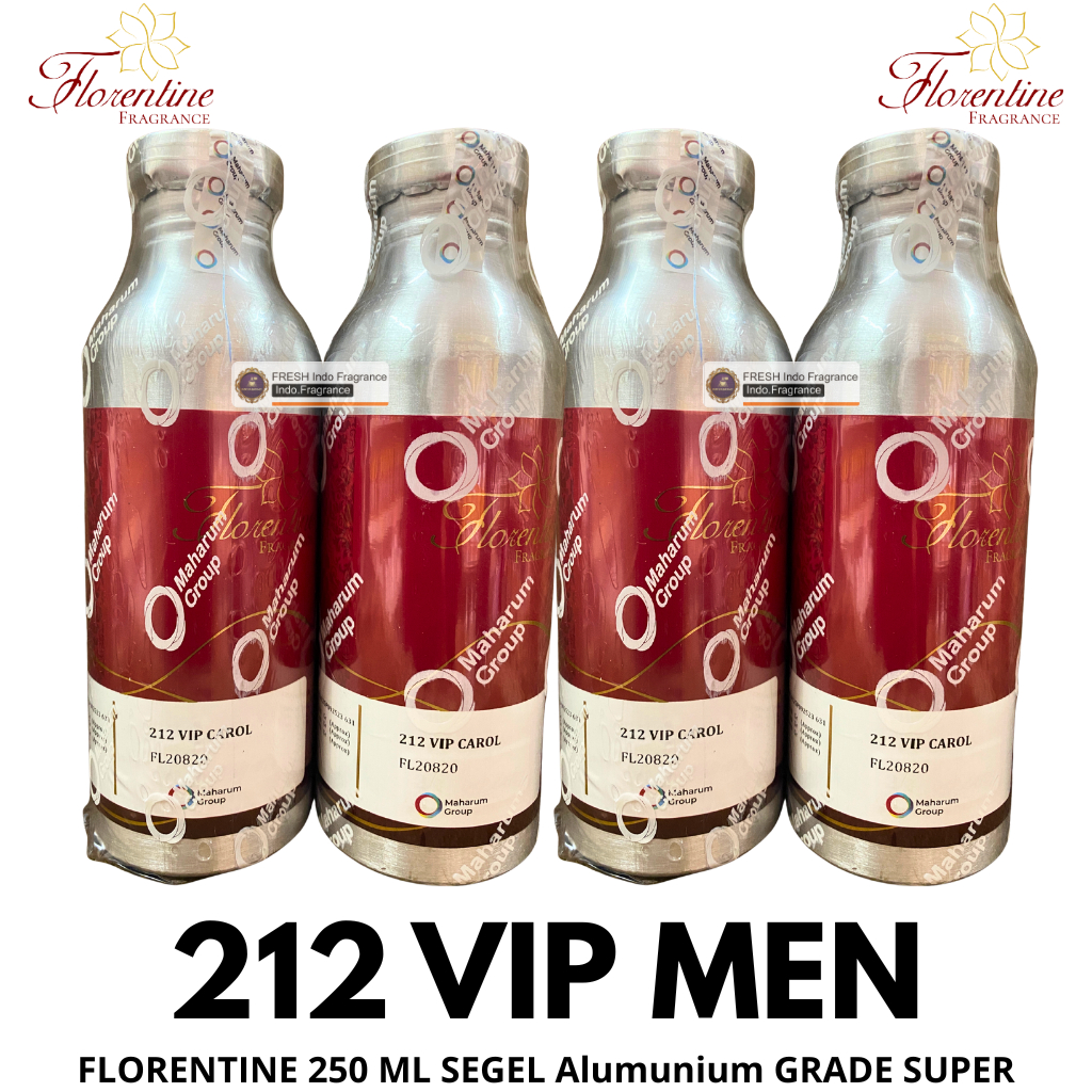 Bibit Parfum VIP CAROL 250 ML SEGEL Alumunium FLORENTINE Grade SUPER