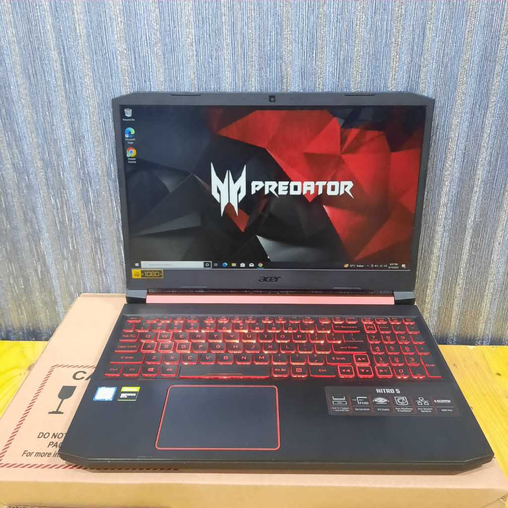 "Laptop Gamers And Editing"  Laptop ACER NITRO 5 - AN515-54, Intel Core i5-9300H, Gen 9Th, ###Double