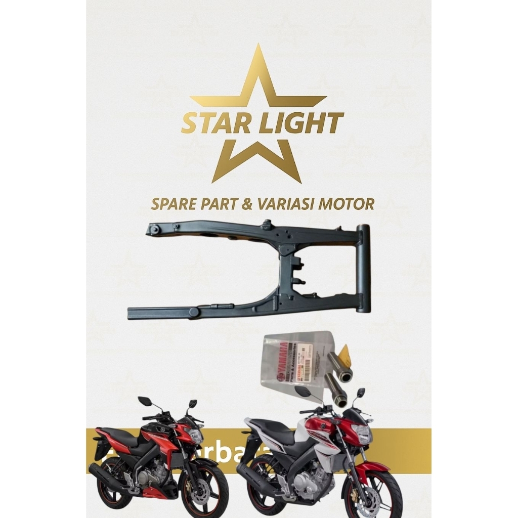 sasis swing arm garpu + bosh sasis swing arm motor Yamaha vixion new