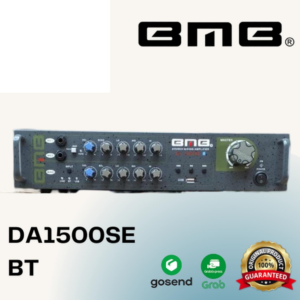 AMPLI BMB DA1500SE BT / DA-1500SE BT / DA1500SEBT AMPLIFIER KARAOKE BLUETOOTH ORIGINAL