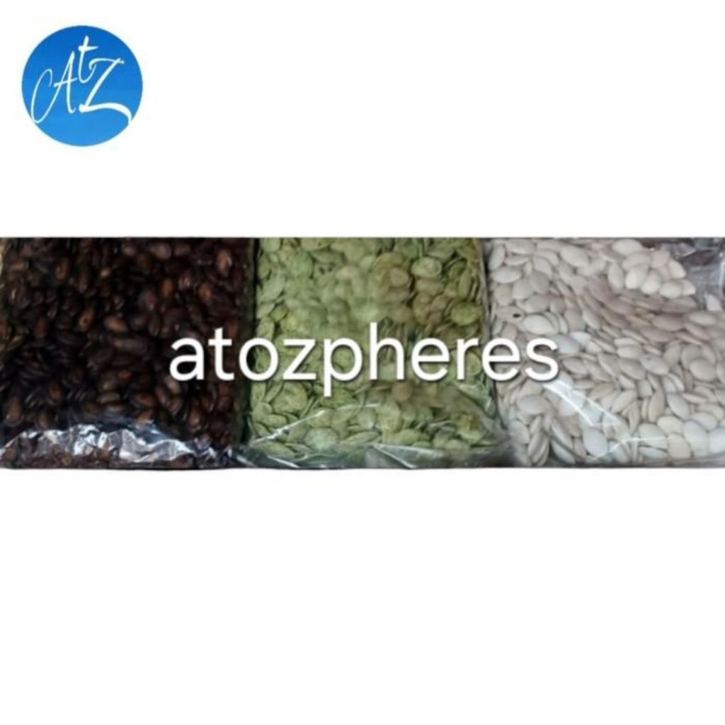 Cemilan snek makanan ringan khas imlek sincia  biji kuaci kwaci hitam / putih / teh hijau  Chinese N