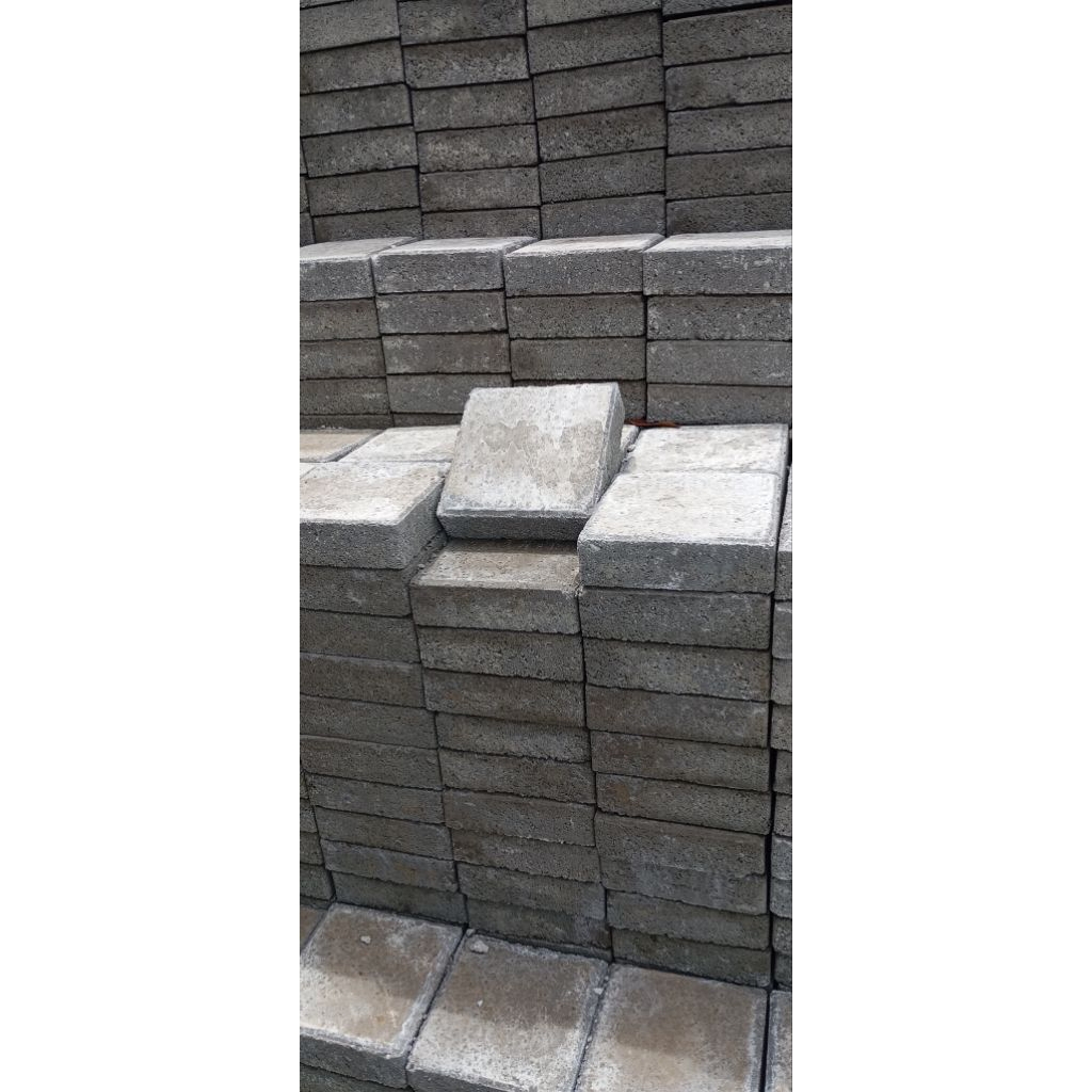 Paving Block Press Hidrolik Super Model Ubin Kotak Bata Conblok Rumput Kanstin Taman Segi Enam Ukura