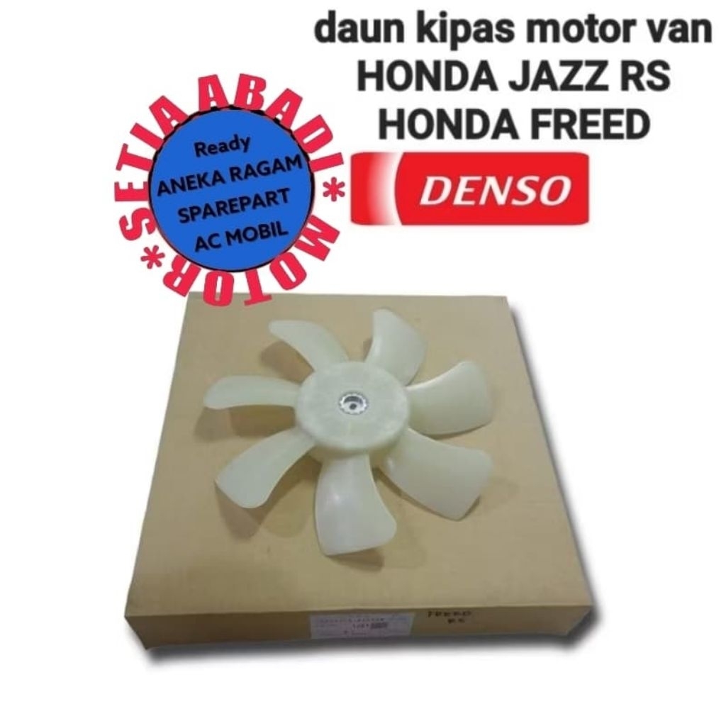 kipas daun baling van radiator ac mobil honda frred,hoda jazz RS