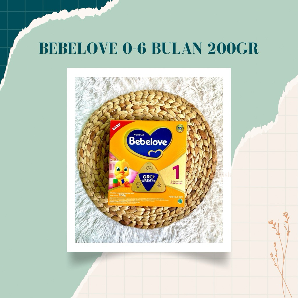 [200 GRAM) BEBELOVE 0-6 BULAN/SUSU BAYI TERMURAH