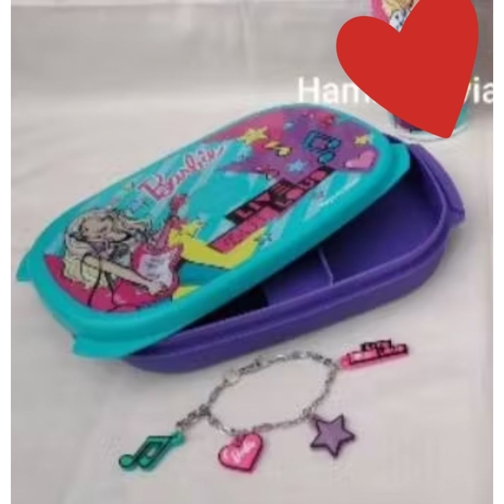 Barbie Lunch Box  Tupperware