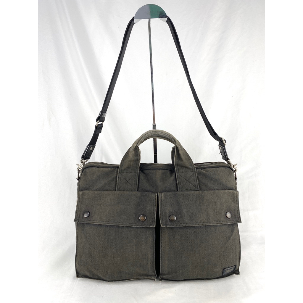 2 Way Bag Porter Yoshida Tokyo Japan Canvas
