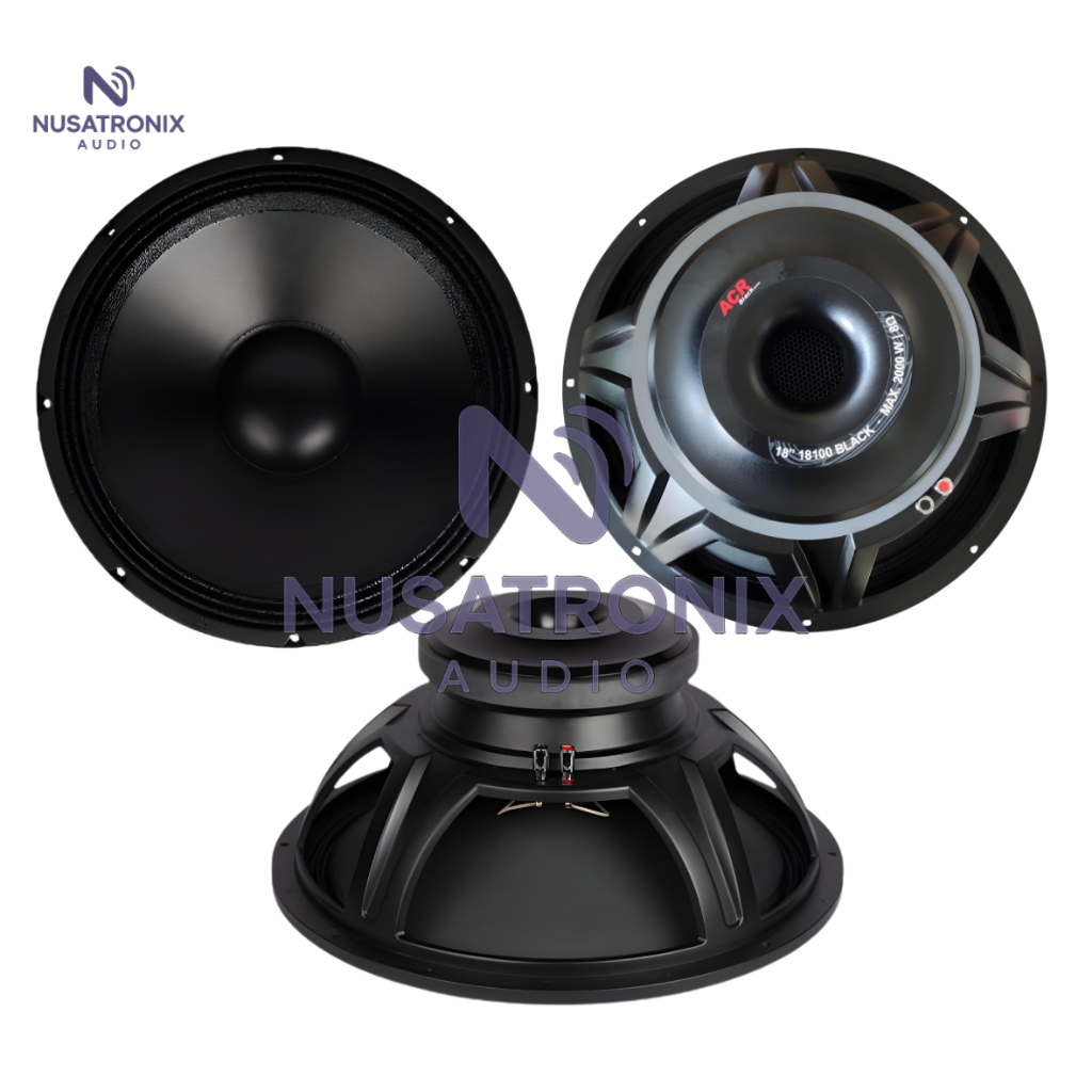 SPEAKER ACR 18" 18100 BLACK ORIGINAL