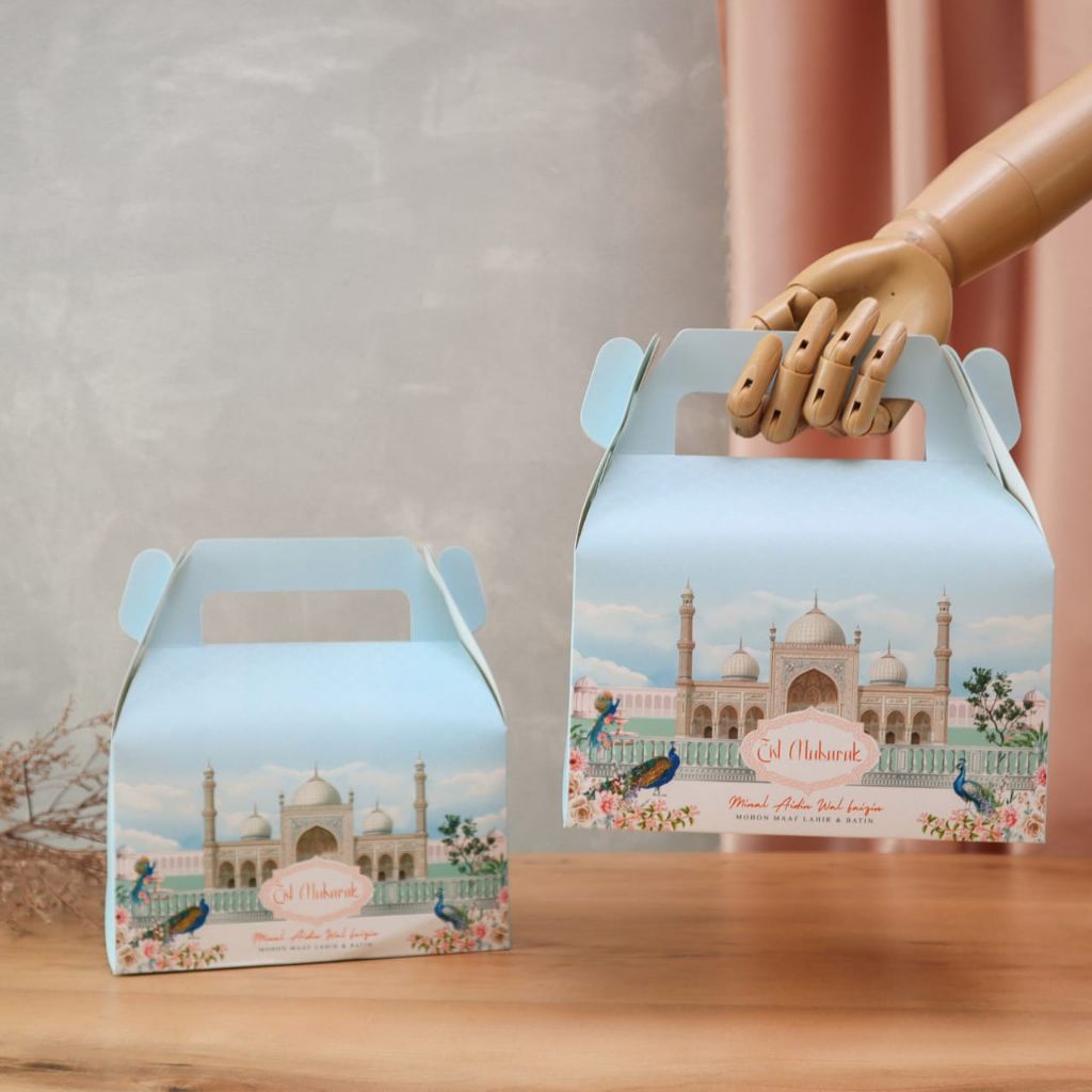 Box Hampers Lebaran / Box Hampers Idul Fitri / Box Hampers Lebaran Aesthetic / Box Hampers Lebaran /