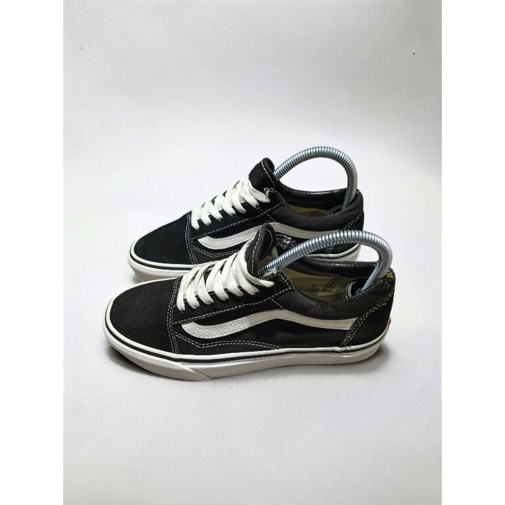 Vans Oldskool Black White | Size 36.5 | Second Layak pakai