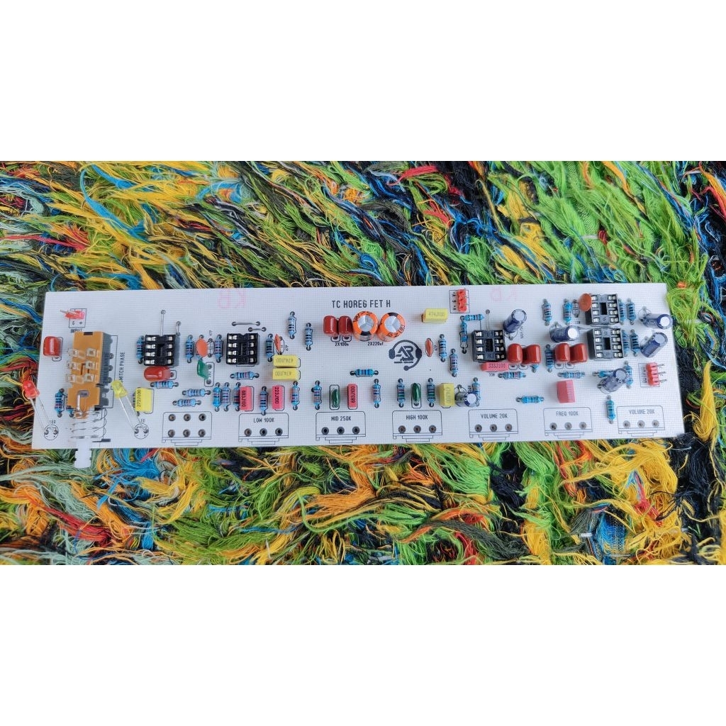 Pcb Tc fet H dobel subwofer horeg ples komponen tanpa ic dan potensio