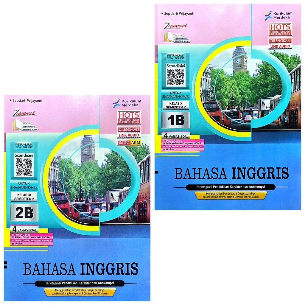 BUKU LKS ZAMRUD PUTRA NUGRAHA SMA SMK BAHASA INGGRIS KELAS 10 11 SEMESTER 2 GENAP KURIKULUM MERDEKA 