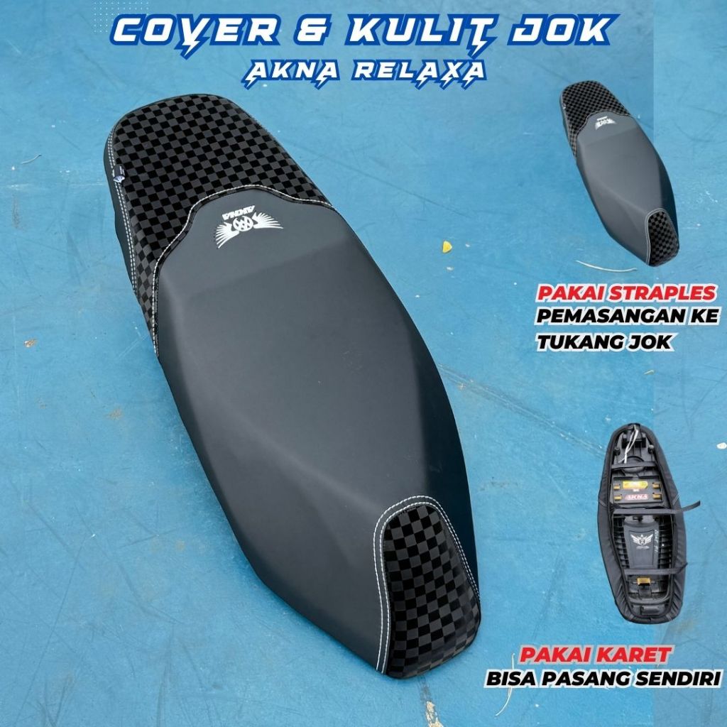 Sarung Jok Motor Akna Relaxa / Cover Jok Motor Akna Relaxa Langsung Pakai Pelindung Jok Motor (PAKAI