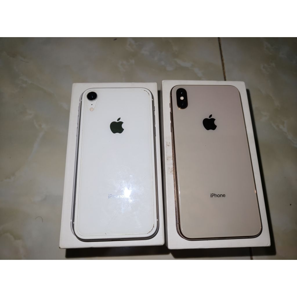iphone xs max 256gb ibox dan XR 64gb inter