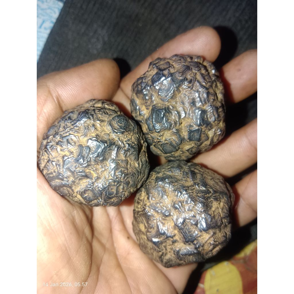 batu badar besi asli alam ukuran dim 4 jual perpcs