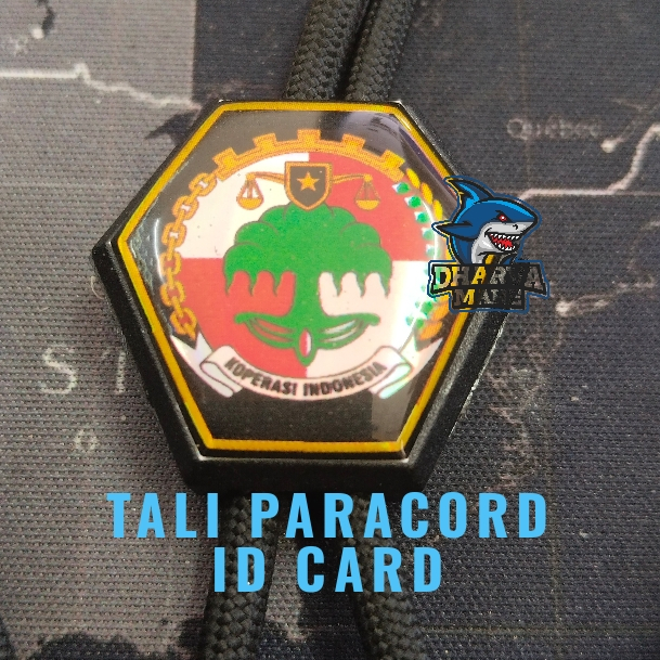 KOPERASI INDONESIA, TALI ID CARD HEXAGONAL, TALI ID CARD PARACORD, TALI ID CARD TACTICAL, KOPERASI I