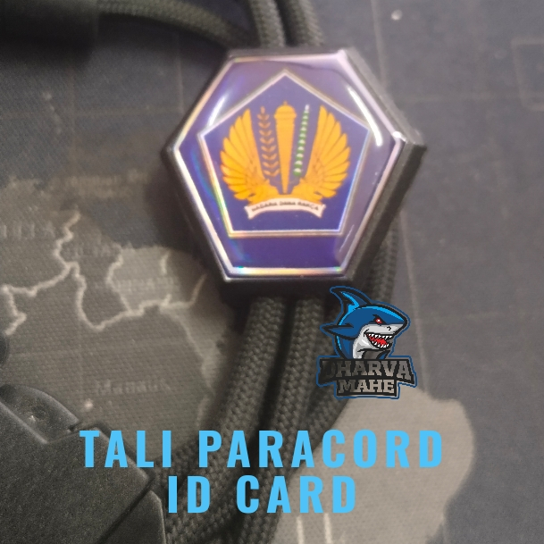 KEUANGAN, TALI ID CARD PARACORD, TALI ID CARD HEXAGONAL, TALI ID CARD TACTICAL KEMENTRIAN KEUANGAN