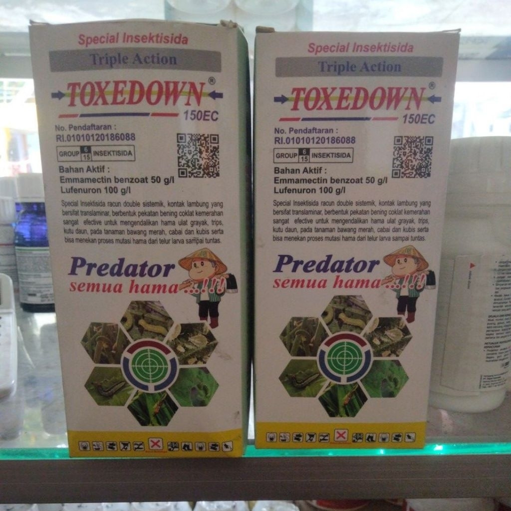 obat pertanian insektisida  ulat grayak ,sundep, TOXEDOWN 250ML