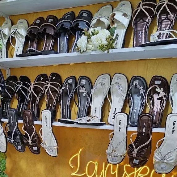 PAKET USAHA SANDAL WANITA KEKINIAN