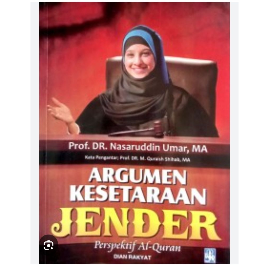 Argumen kesetaraan Jender perspektif Al Quran Gender karya Prof Nasaruddin Umar