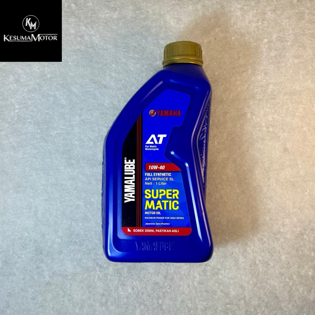 OLI YAMAHA YAMALUBE SUPER MATIC 1LITER OLI NMAX AEROX LEXI-ASLI ORIGINAL YAMAHA