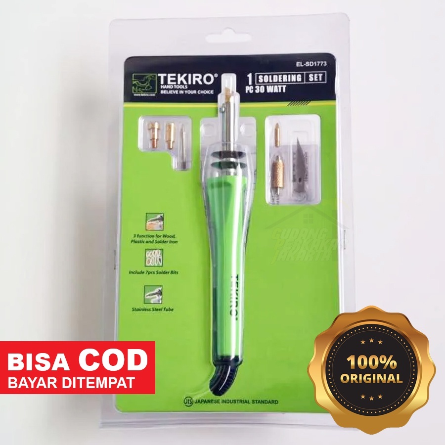 Tekiro Solder 30W Multifungsi 7 Mata 220V