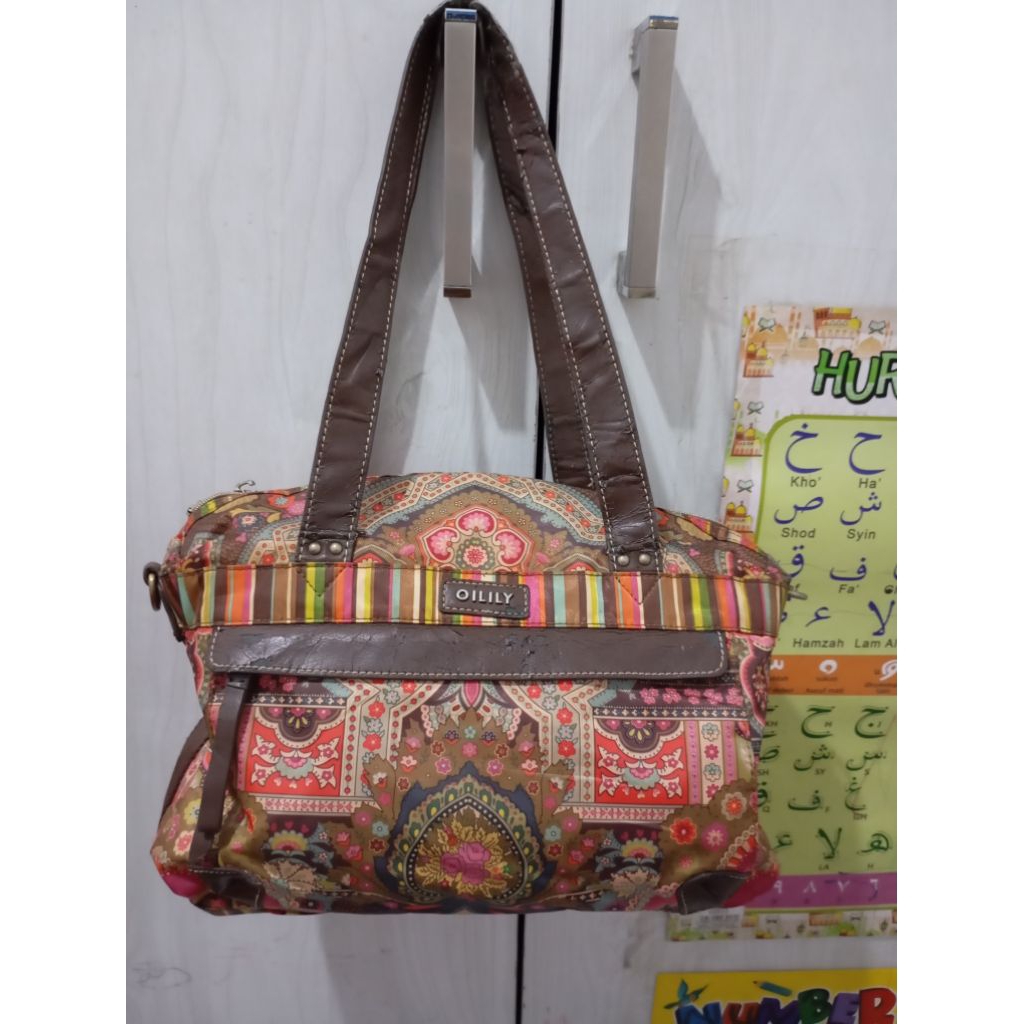 tas nilon tote bag sholder bag nilon oilily