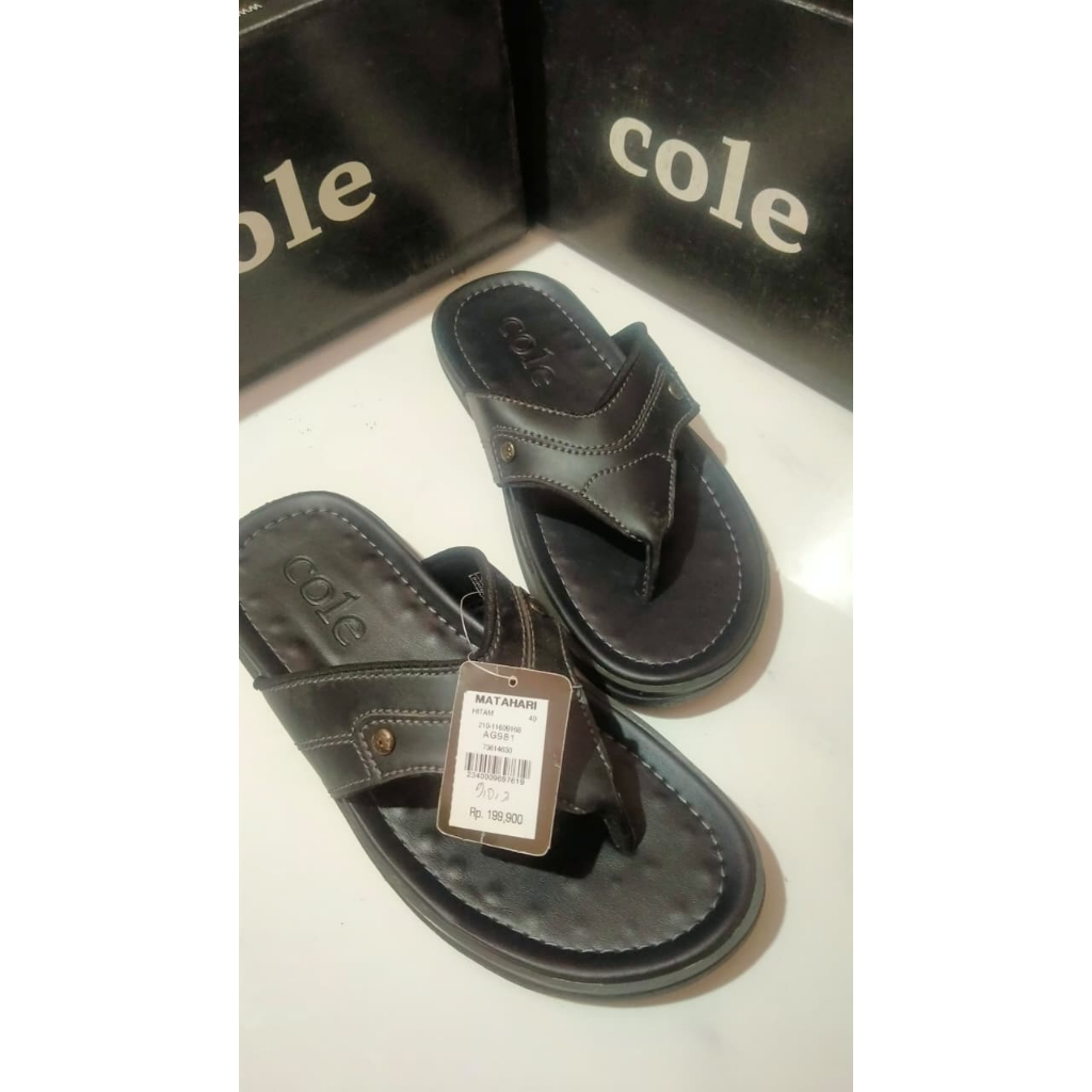 Sandal Jepit Pria Casual COLE AG981