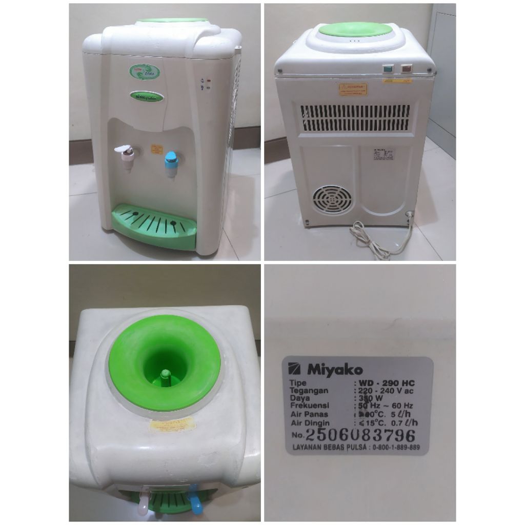 Dispenser Miyako Hot and Cold Second