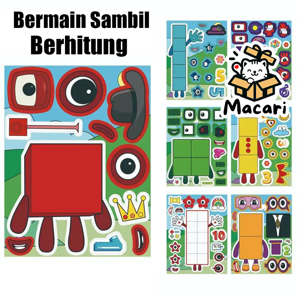 Harga numberblocks sticker Terbaru Mar 2026 | BigGo Indonesia