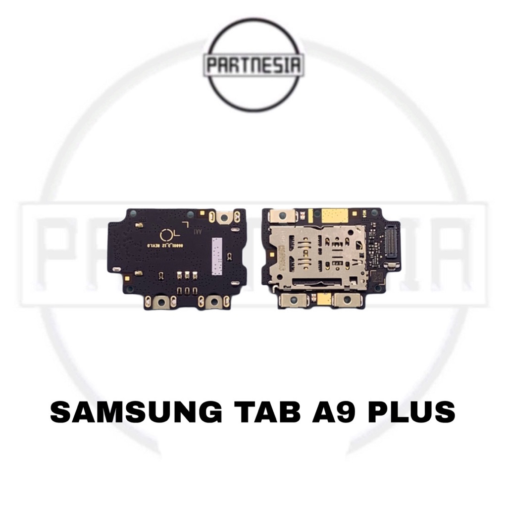 PAN SIM TRAY KONEKTOR BOARD SIM CARD KARTU TAB A9+ WiFi