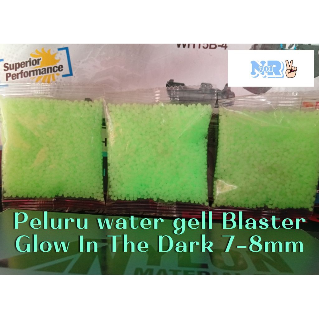 Peluru Glow in the dark 7-8mm