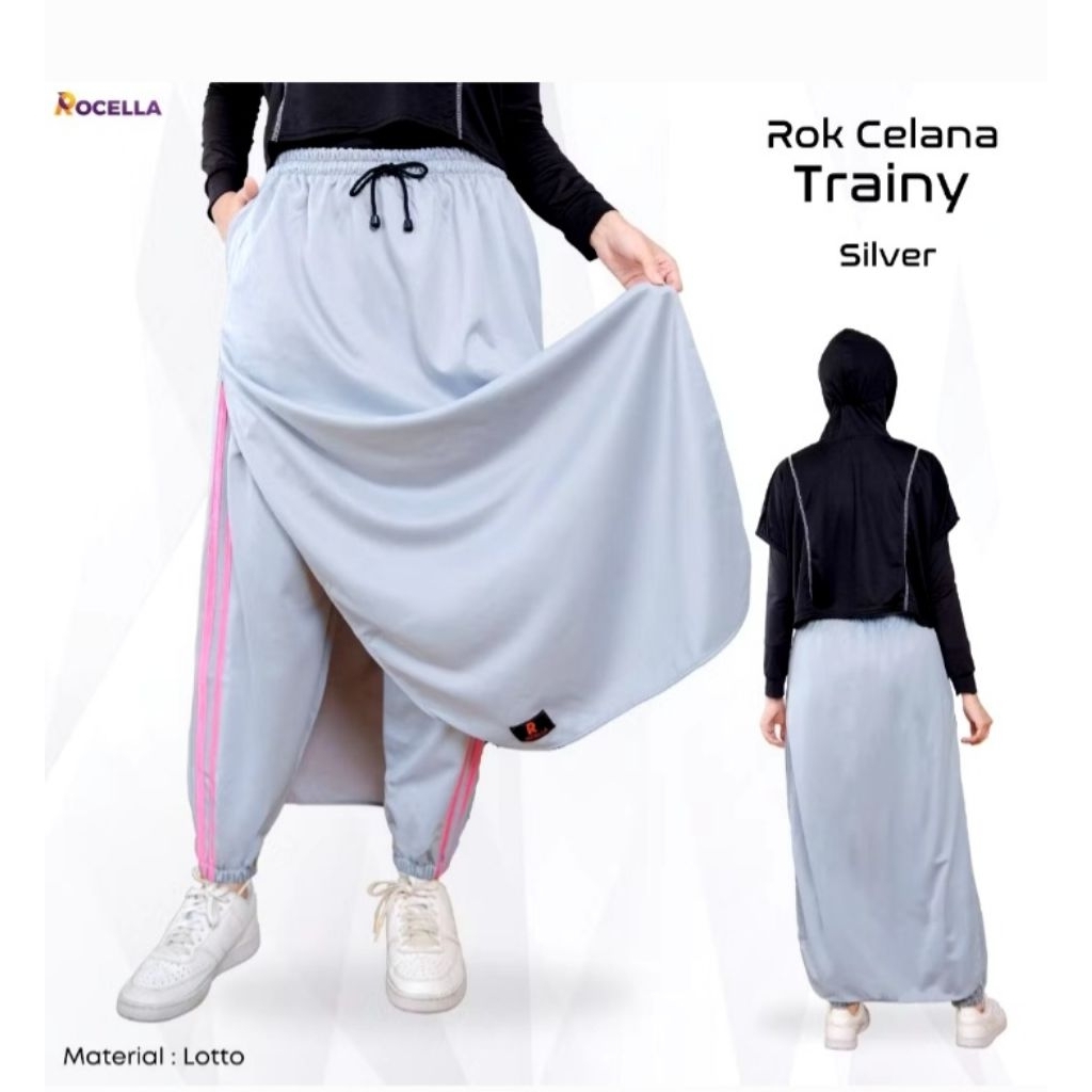 Preloved Rok Celana Olahraga Muslimah Rocella Trainy