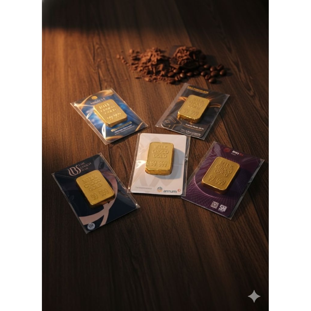 COKLAT ANTUM EOA MIRACLE  GOLD(Repilka Emas)MINI GIFT COKLAT
