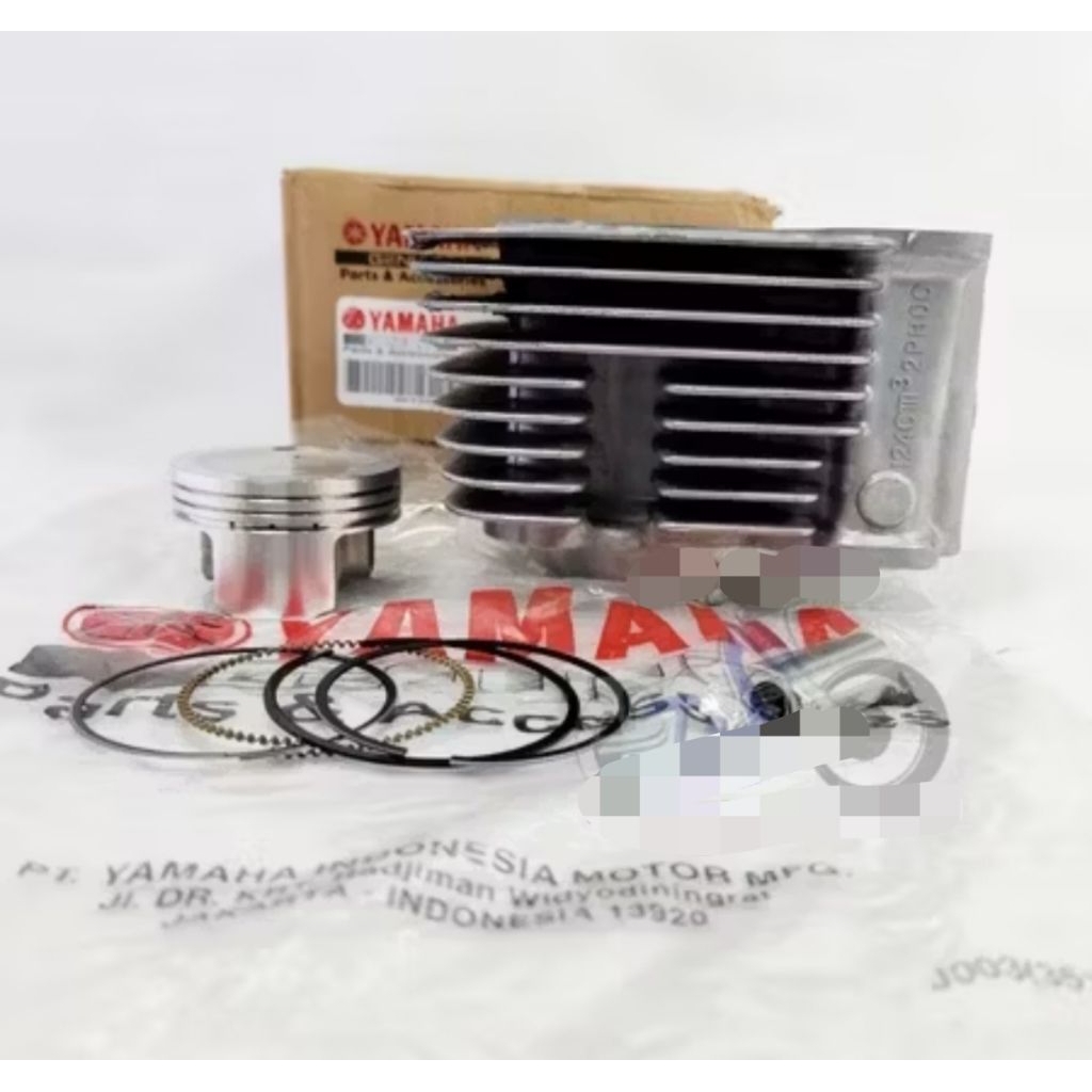 Blok + seher Mio M3 2ph kualitas ori blok piston Kit set komplit Soul GT 125 X Ride 125 Fino 125 Mio