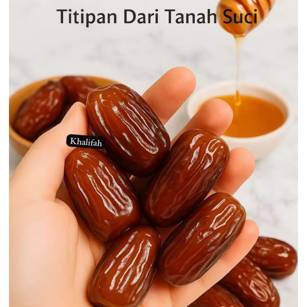 Kurma Tunisia Madu 1 Kg | Kurma Tunisia Non Tangkai | Kurma Madu | Kurma Tunisia Madu