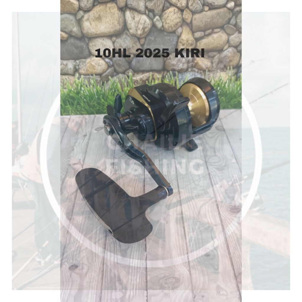 Reel Daiwa SALTIGA 2025 10HL • 10L • 10H Reel Overhead Daiwa | GARANSI RESMI DAIWA 1 TAHUN