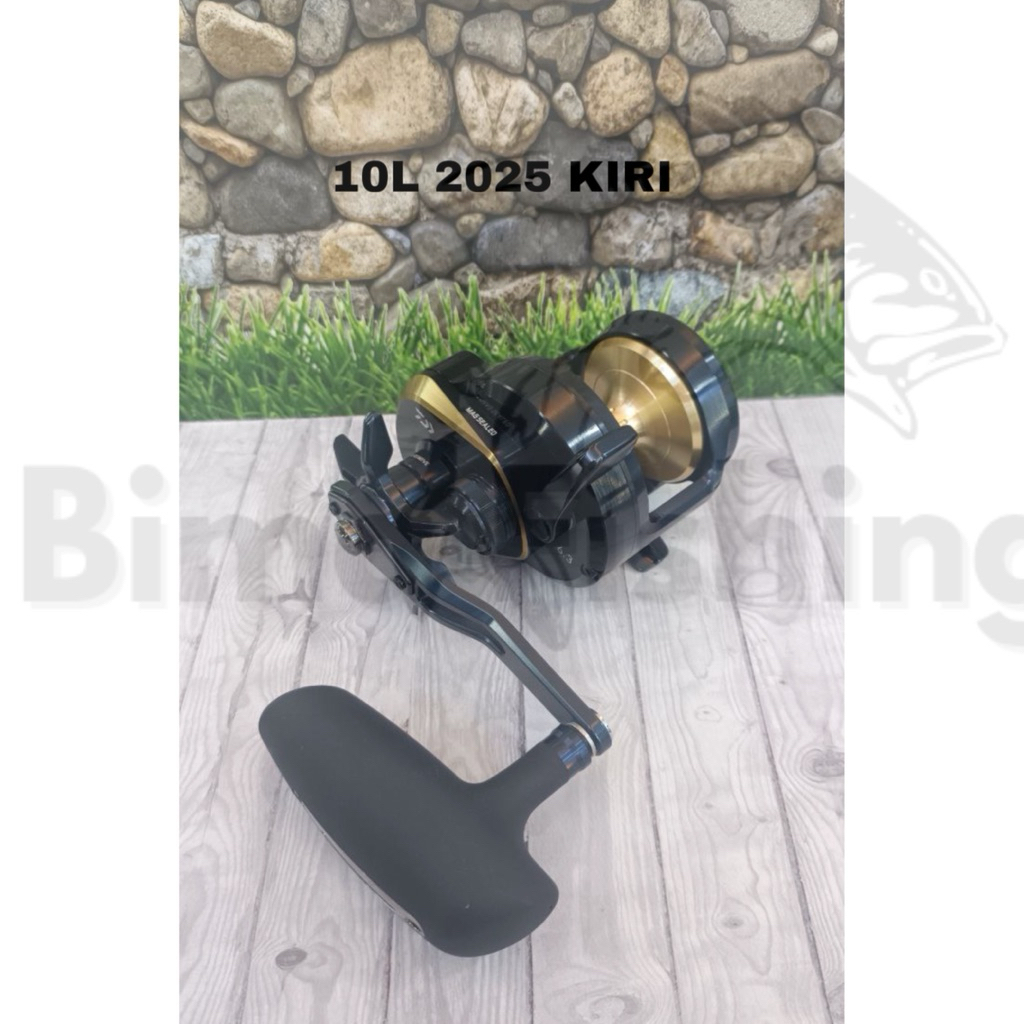 Reel Daiwa SALTIGA 2025 10HL • 10L • 10H Reel Overhead Daiwa | GARANSI RESMI DAIWA 1 TAHUN