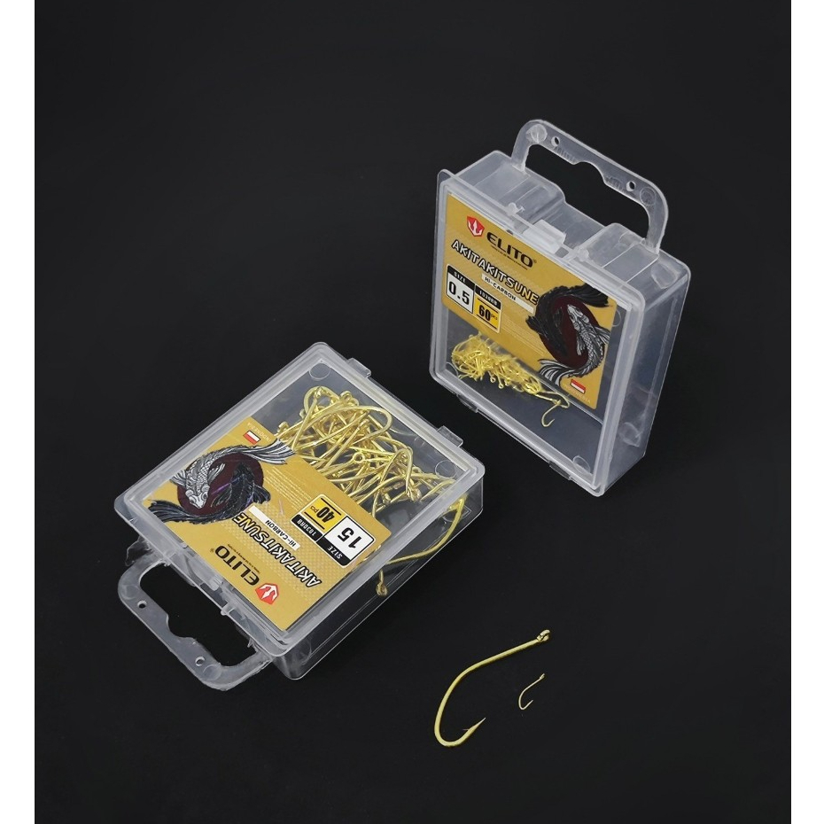 Kail Pancing Elito Akita Kitsune Gold 1030 Ring Box Murah